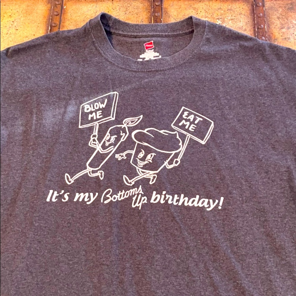 Birthday Tshirt eat me blow me